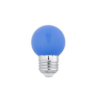 BULB G45 BLUE E27 1W LED Faro