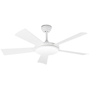 SAONA LED LED White ceiling fan with DC motor Faro
