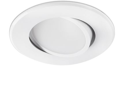 KOI LED White orientable recessed lamp Faro
