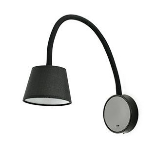 BLOME LED Black wall lamp Faro