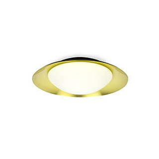 SIDE LED Black and gold ceiling lamp 15W Faro