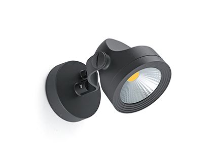 ALFA LED Dark grey projector lamp Faro