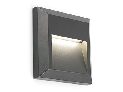 GRANT-C Dark grey wall lamp Faro