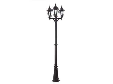 PARIS Black pole lamp 3L Faro