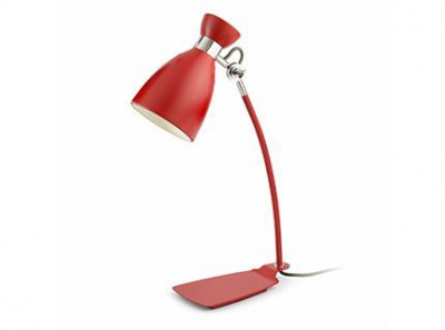 RETRO Red table lamp Faro