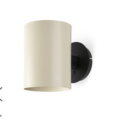 LUPE Black structure wall lamp Faro