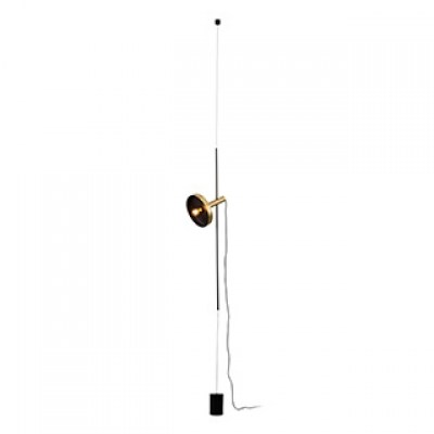WHIZZ SATIN GOLD/BLACK PENDANT LAMP WITH WEIGHT 1 Faro