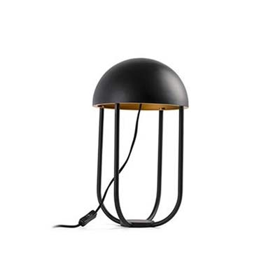 JELLYFISH Black and gold table lamp Faro