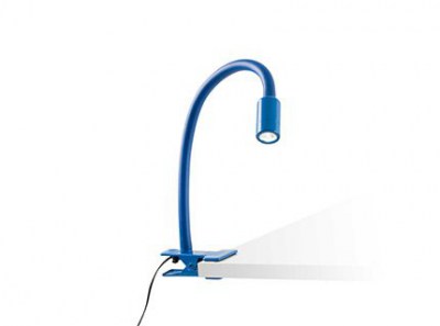 NUKA LED blue clip lamp Faro