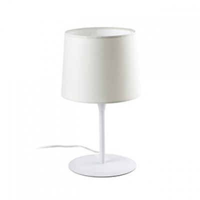 CONGA WHITE TABLE LAMP WHITE LAMPSHADE ø250*200*ø2 Faro