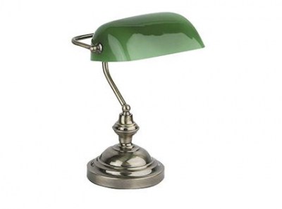 BANKER Old Gold table lamp Faro