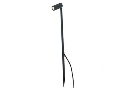 SETH LED Black spike lamp H 60cm Faro