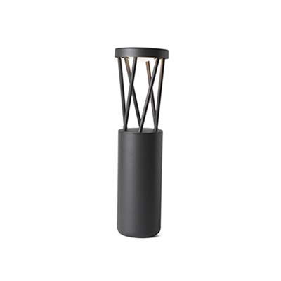TWIST LED Dark grey beacon lamp Faro