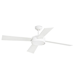HYDRA LED White ceiling fan with DC motor Faro