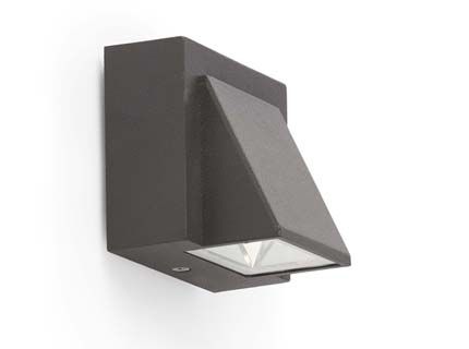 KAMAL LED Dark grey wall lamp Faro