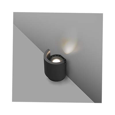 NOBORU LED Dark grey projector lamp/wall lasher Faro