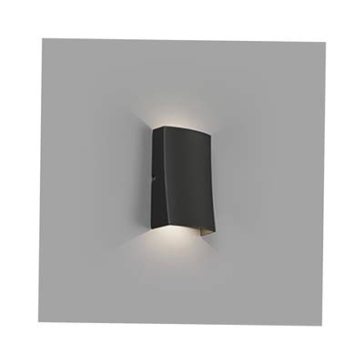 NAIROBI LED Dark grey wall lamp Faro