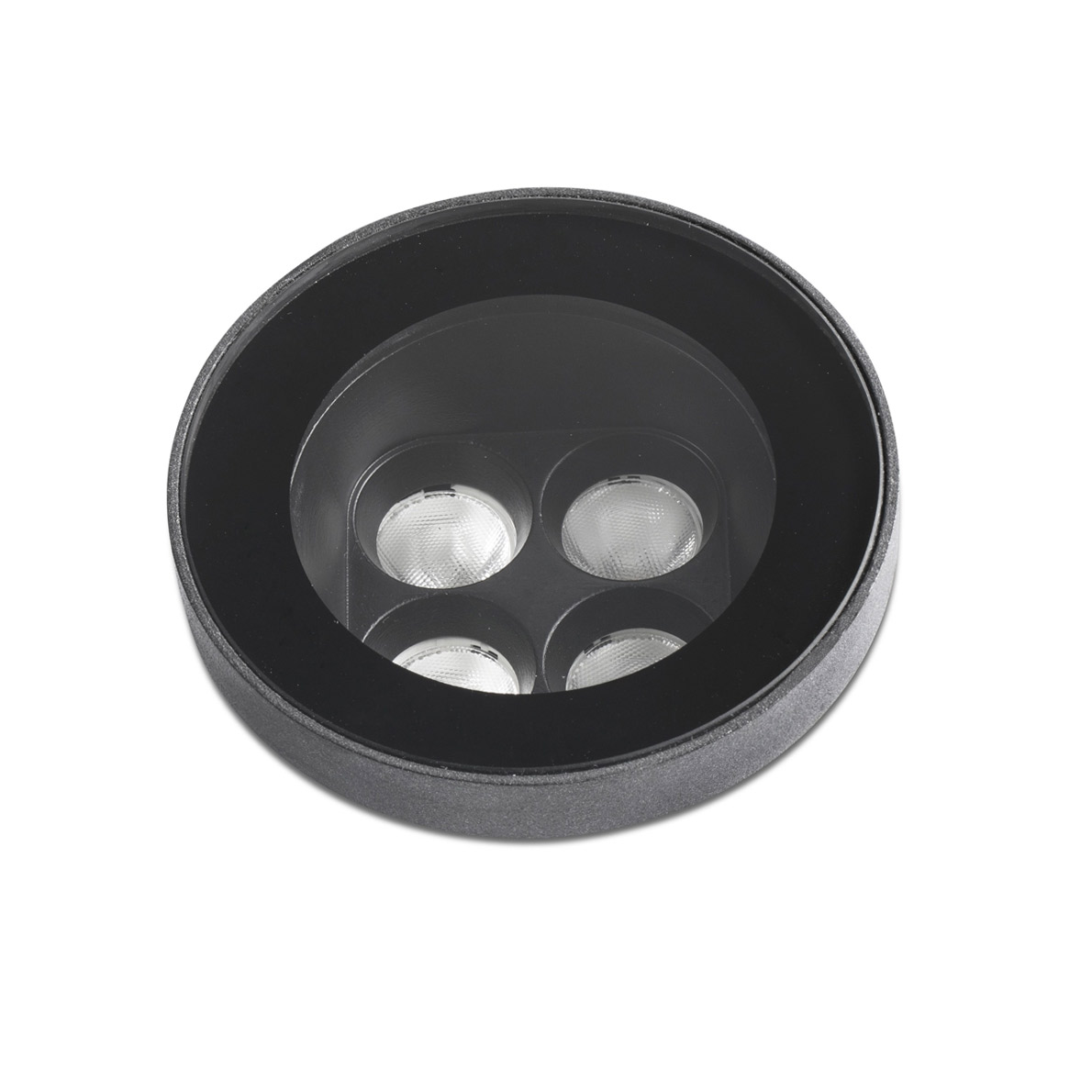 TRAS RECESSED BLACK FIXED 4W 3000K 13°