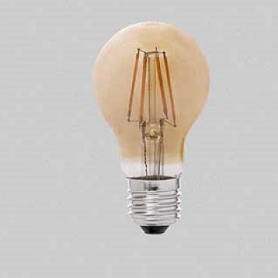 BULB A60 FILAMENT LED AMBER E27 6W 2200K DIMMABLE ON-OFF Faro