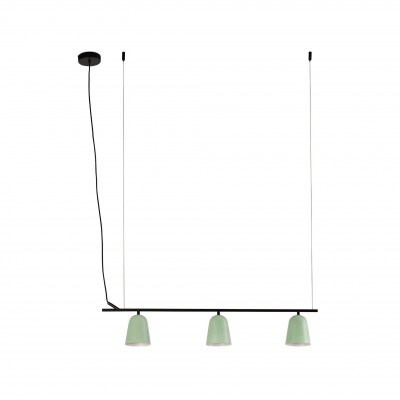 STUDIO Lineal green lineal pendant lamp Faro