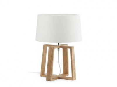 BLISS White table lamp Faro