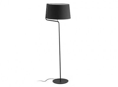 BERNI Black floor lamp Faro