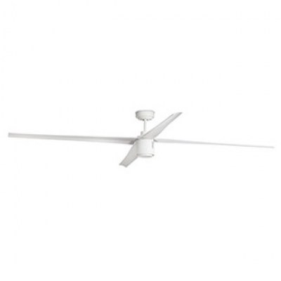 ATTOS LED White ceiling fan with DC motor Faro