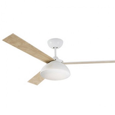 RODAS LED White ceiling fan with DC motor Faro