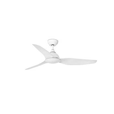SIOUX White ceiling fan with DC motor Faro