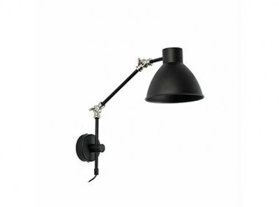 CELIA Black wall lamp Faro