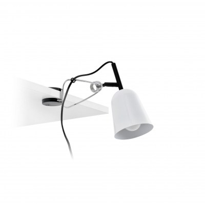 STUDIO White clip lamp Faro