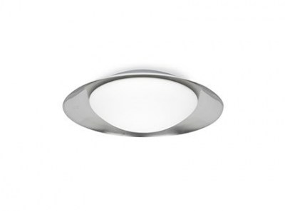 SIDE LED White/nickel ceiling lamp 20W Faro