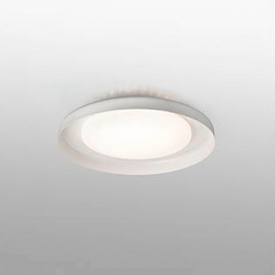 DOLME WHITE CEILING LAMP Ø400 LED 24W Faro