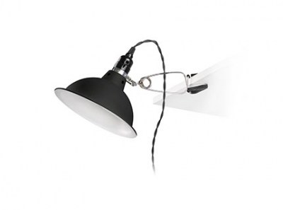 PEPPER Black clip lamp Faro