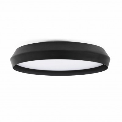 SHOKU 600 Black/black wall/ceiling lamp Faro