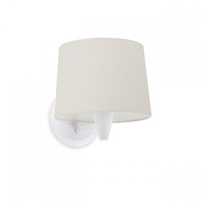 CONGA WHITE WAL LAMP E27 BEIGE LAMPSHADE ø215*160* Faro
