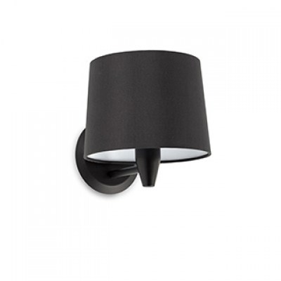 CONGA BLACK WALL LAMP E27 BLACK LAMPSHADE ø215*160 Faro