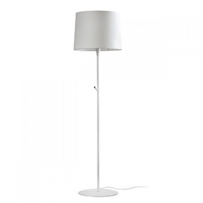 CONGA WHITE FLOOR LAMP WHITE LAMPSHADE ø400*300*ø3 Faro