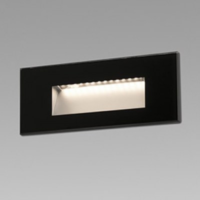 DART-2 LED Black recessed lamp Faro