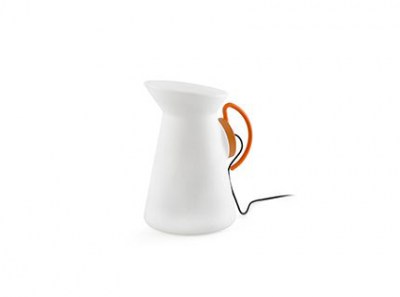 JARRETT Orange portable lamp Faro
