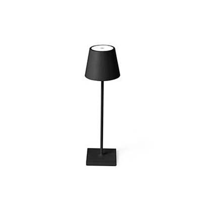 TOC LED Black portable lamp Faro