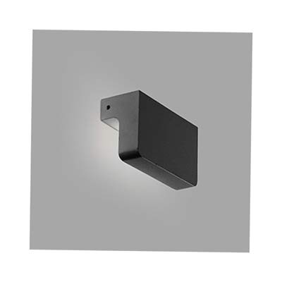 NINE LED Dark grey wall lamp Faro
