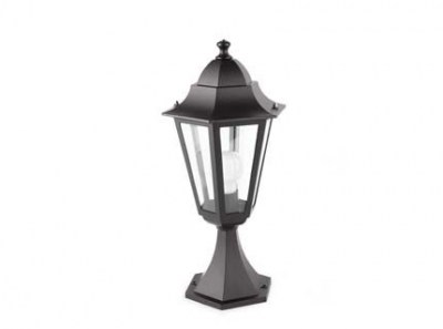 PARIS Black post lamp Faro