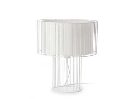 LINDA White table lamp Faro